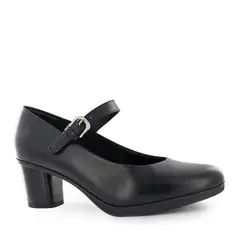 ECCO - Zapatos de Vestir Mary Jane Mujer Lizzie03 Negro Cuero Natural