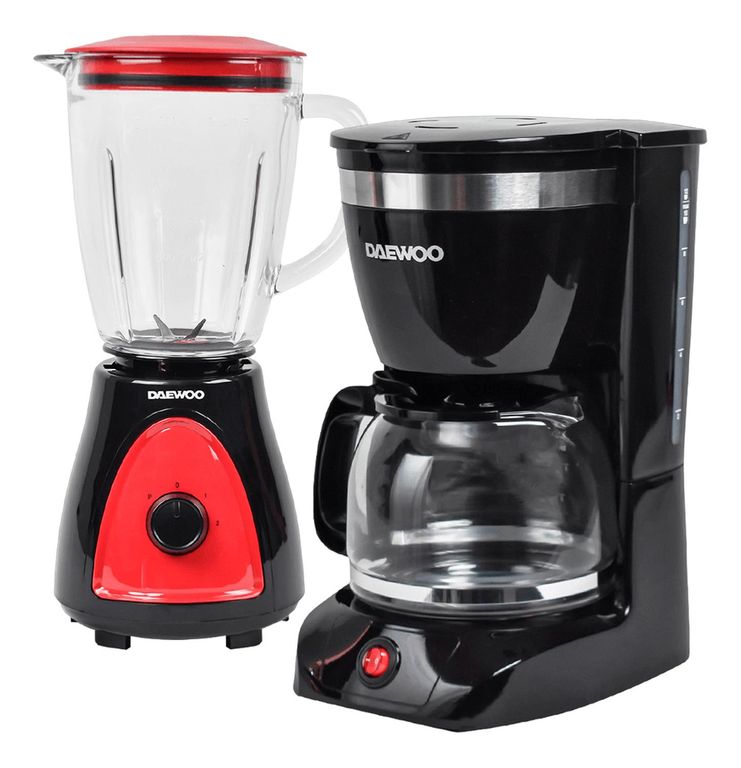 Combo Licuadora 1.5L + Cafetera 1.25L 12 tazas