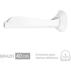BRYANT - Brazo para ducha de 40cm