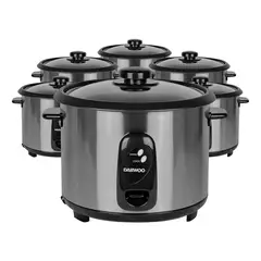 DAEWOO - Olla Arrocera Antiadherente 1.8L Inoxidable Pack x6