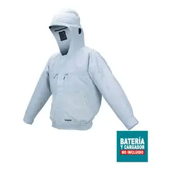 MAKITA - Casaca Ventilador DFJ207ZL UV Infrarrojo Talla L