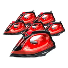 DAEWOO - Plancha a vapor 1600w Pack x6