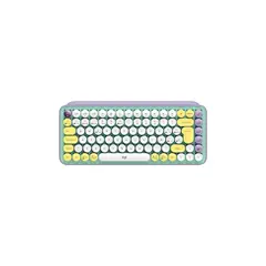 LOGITECH - Teclado Pop Keys Mecánico Lila Green