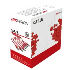 HIKVISION - ROLLO DE CABLE UTP 4 PARES CATEGORIA 5E HK-DS-1LN5EO-UU/E