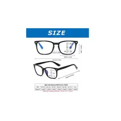 GENERICO - Lentes multifocales con filtro luz azul Add + 3.50