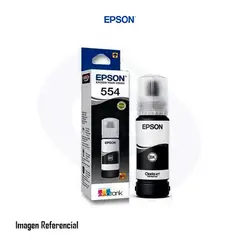EPSON - T554 - Negro - recarga de tinta para EcoTank L8160, L8180