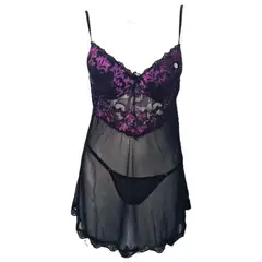 GENERICO - Babydoll Melanie Talla L Lencería fina