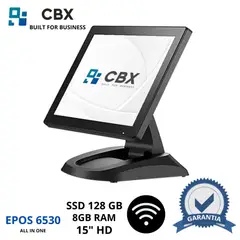 CBX - All in one pos EPOS-6530 Pantalla 15" HD Táctil 8GB SSD 128GB