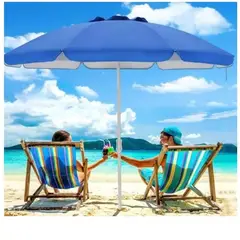 GENERICO - Sombrilla de playa jardín protectora de rayos solares