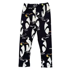 RED CARROT - Pantalon negro con pinguinos
