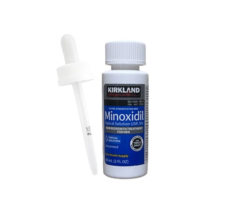 1 Minoxidil 5% Barba Y Cabello 60 Ml - PRODUCTO ORIGINAL