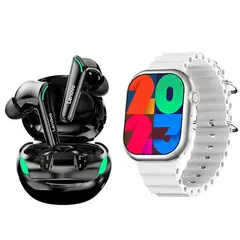 LENOVO - XT92 Audífonos In-Ear Bluetooth Auriculares+V9ProMax Smartwatch