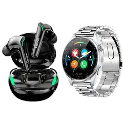 LENOVO - XT92 Audífonos In-Ear Bluetooth Auriculares+HK3pro Smartwatch