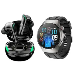 LENOVO - Smartwatch MT200+lenovo XT92 Audífonos In-Ear Bluetooth Auriculares