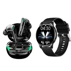 LENOVO - XT92 Audífonos In-Ear Bluetooth Auriculares+Y11 Smartwatch