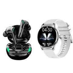 LENOVO - XT92 Audífonos In-Ear Bluetooth Auriculares+Y11 Smartwatch