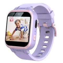 SHARGE - Smartwatch Para los niños Y90 Aprender y entretener con cámara Purple