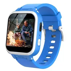 SHARGE - Smartwatch Para los niños Y90 Aprender y entretener con cámara Azul
