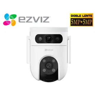 Ezviz - Cámara H9C DUAL 5MP + 5MP Binocular WiFi Exterior Gira 360