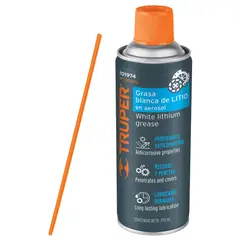 TRUPER - Grasa blanca de litio en aerosol 295 ml,