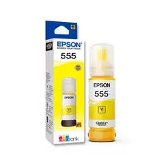 EPSON - T555 - Amarillo - recarga de tinta para EcoTank L8160, L8180