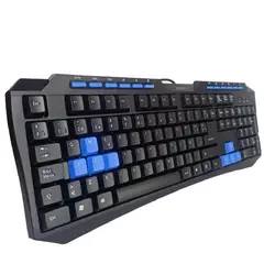 SEISA - Teclado Gamer Multimedia Pc Laptop Alambrico
