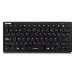 MICRONICS - Teclado Multimedia Slim PASCAL MIC K500 Teclas Tipo Chocolate