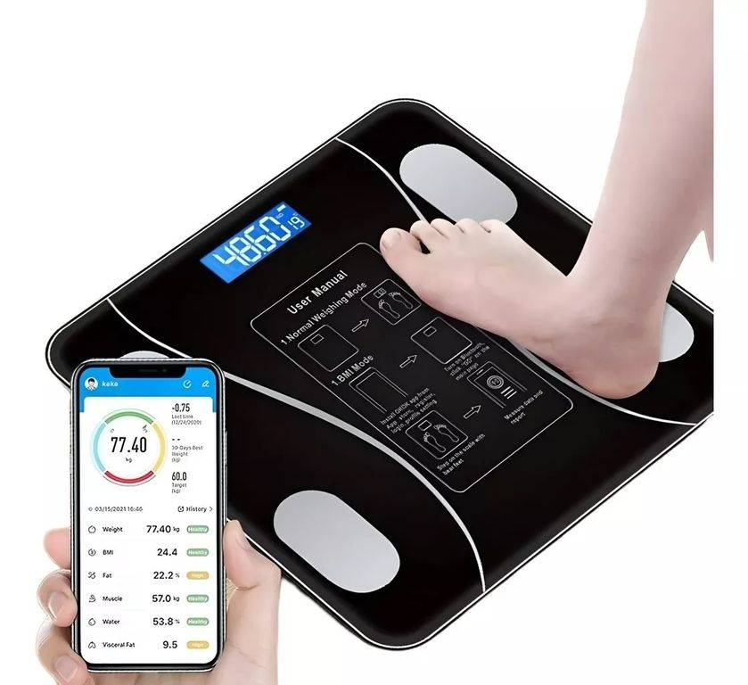 BALANZA INTELIGENTE CON BLUETOOH