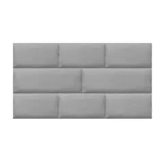 BARAKA HOME - Cabecera Oia Aerea 2 Plz - Gris Claro