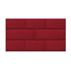 BARAKA HOME - Cabecera Oia Aerea 2 Plz - Rojo
