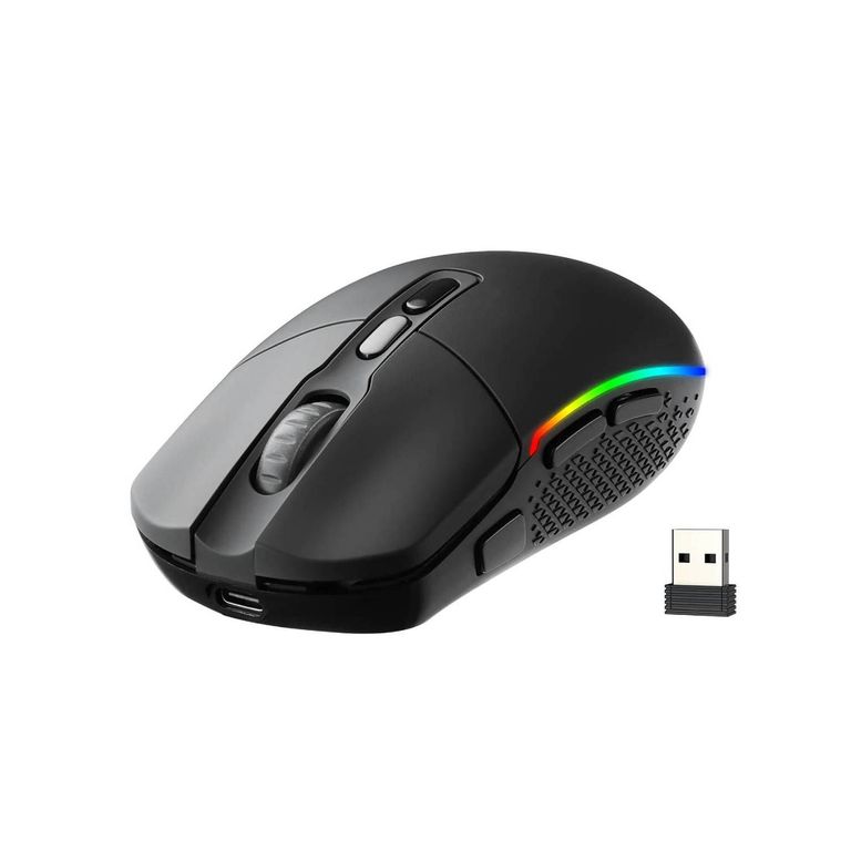Mouse INVADER PRO M719RGB Wireless BLACK