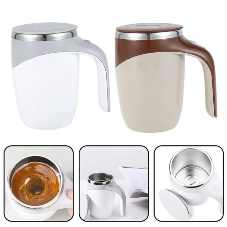 Taza Magnetica MUG Agitacion Automatica para Cafe