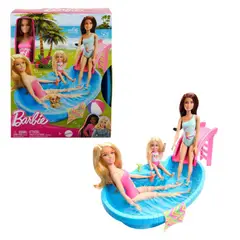 BARBIE - Alberca Glam Con Muñeca