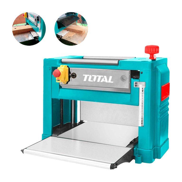CEPILLO DE BANCO ELÉCTRICO 1500W TOTAL MADERA CARPINTERÍA - TTKP15001