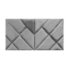 BARAKA HOME - Cabecera Tropea Aerea 1 Plz - Gris Claro