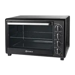 Imaco - Horno Eléctrico Negro 46L Rosticero HEB 46R