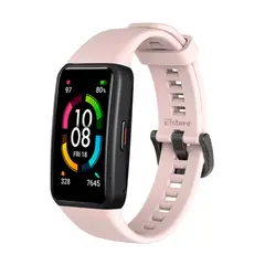 GENERICO - CORREA SILICONA PARA HUAWEI BAND 6 / HONOR BAND 6 - ROSA