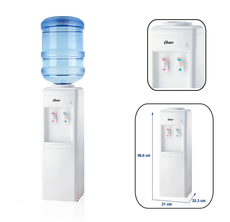 Dispensador de Agua 20lt -Blanco