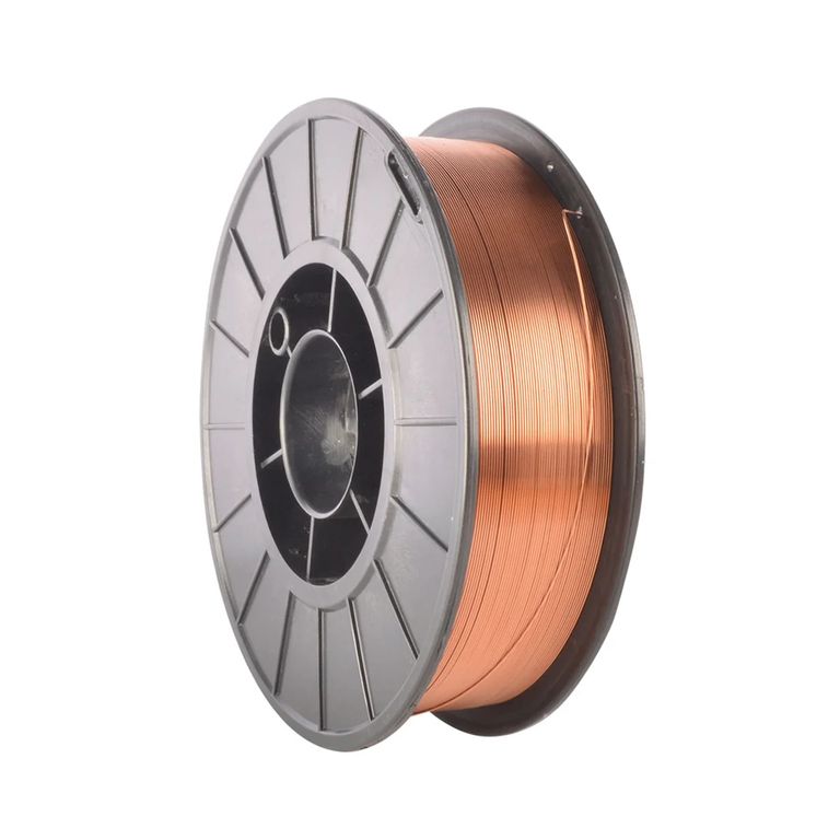 Rollo de Alambre sólido mig 0.8 x 5 kilos ER70S-6