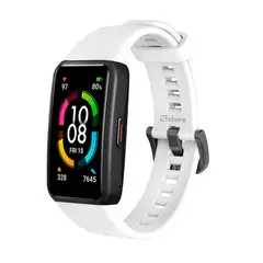 GENERICO - CORREA SILICONA PARA HUAWEI BAND 6 / HONOR BAND 6 - BLANCO