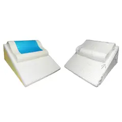 TERAFLEX - COJIN ANTIREFLUJO Y ALMOHADA MEMORY FOAM GEL TECH 64x60x30 CM
