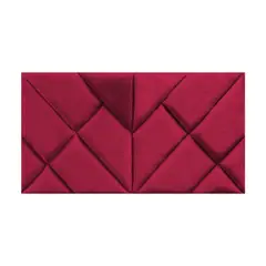 BARAKA HOME - Cabecera Tropea Aerea King - Rojo