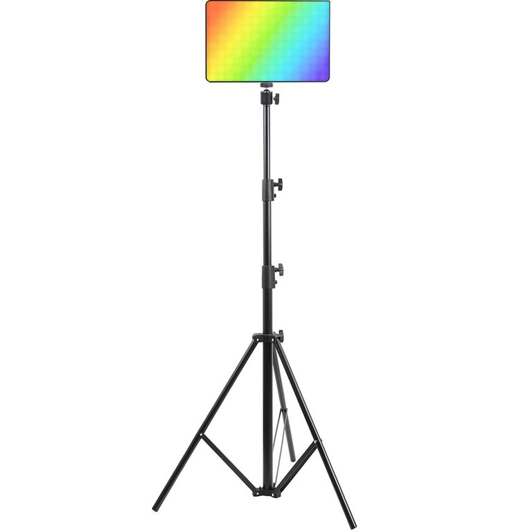 Luz LED RGB LT003 Iluminación Profesional + Trípode 210cm