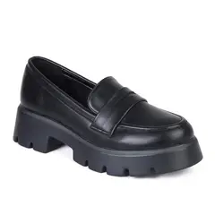 STHEF - MOCASIN MUJER NEGRO 7928
