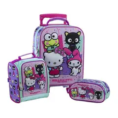 SCOOL - SET MALETA MAGIC 3D GRANDE HELLO KITTY & FRIENDS