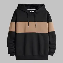 YANSUS - Polera Hombre Bicolor Negro Beige