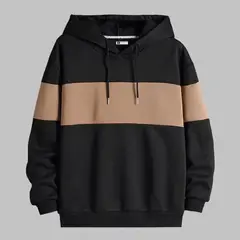 YANSUS - Polera Hombre Bicolor Negro Beige