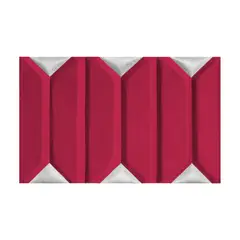 BARAKA HOME - Cabecera Colma Aerea 1 Plz - Rojo