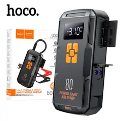 HOCO - Inflador Llanta Auto Portátil Arrancador De Bateria
