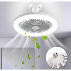 GENERICO - Foco Ventilador LED Ahorrador 30W Comedor Dormitorio Oficina Ulix-02